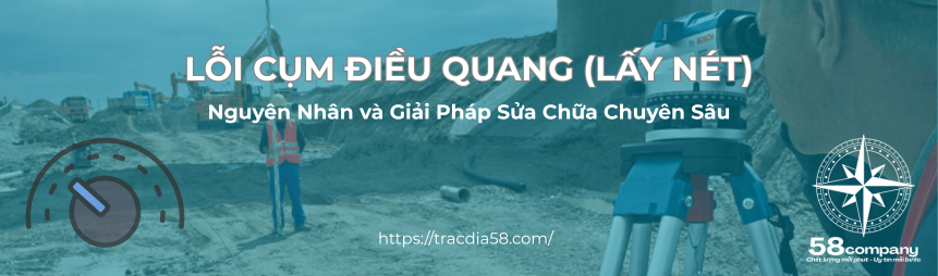 Lỗi điều quang máy thủy bình
