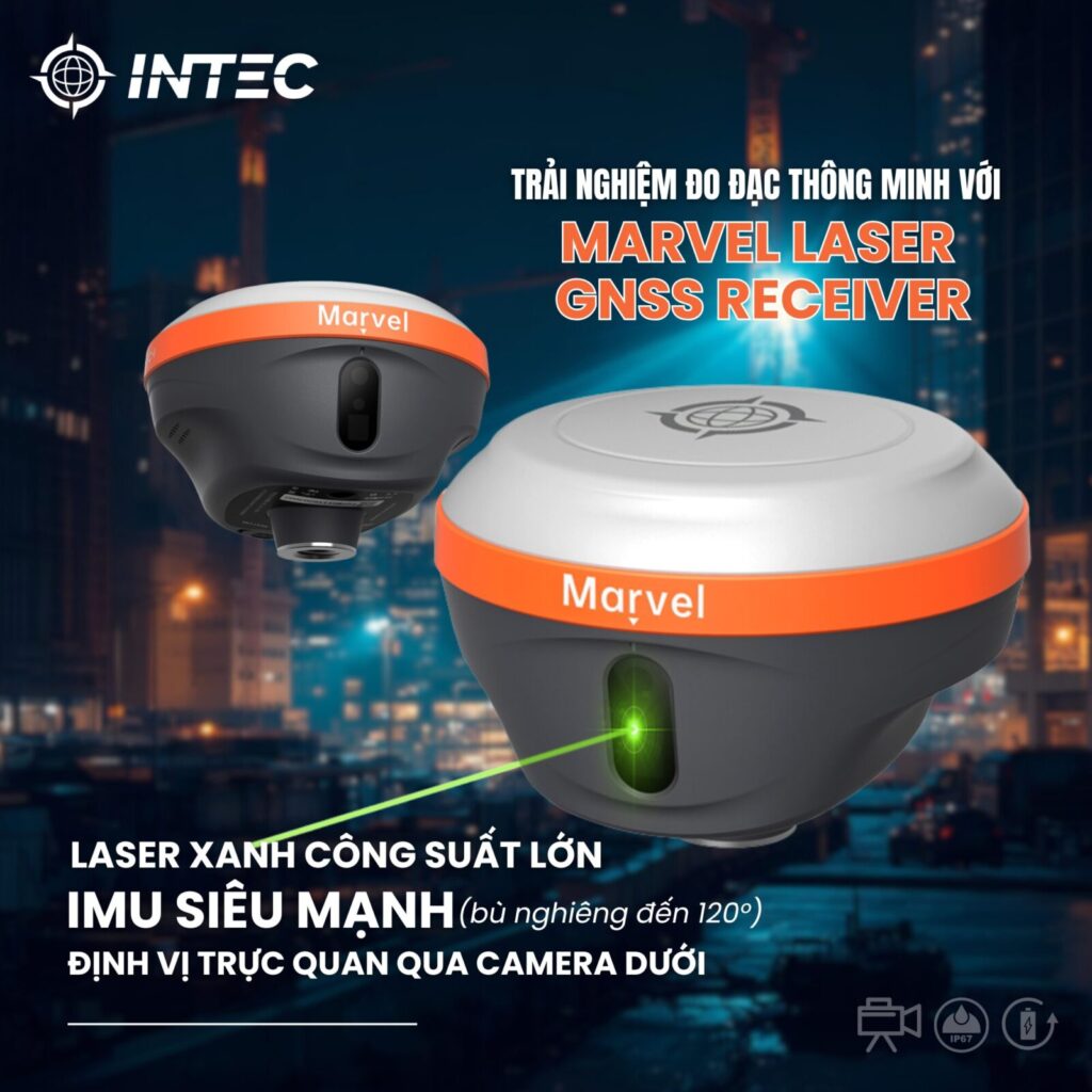 Máy định vị vệ tinh rtk marvel