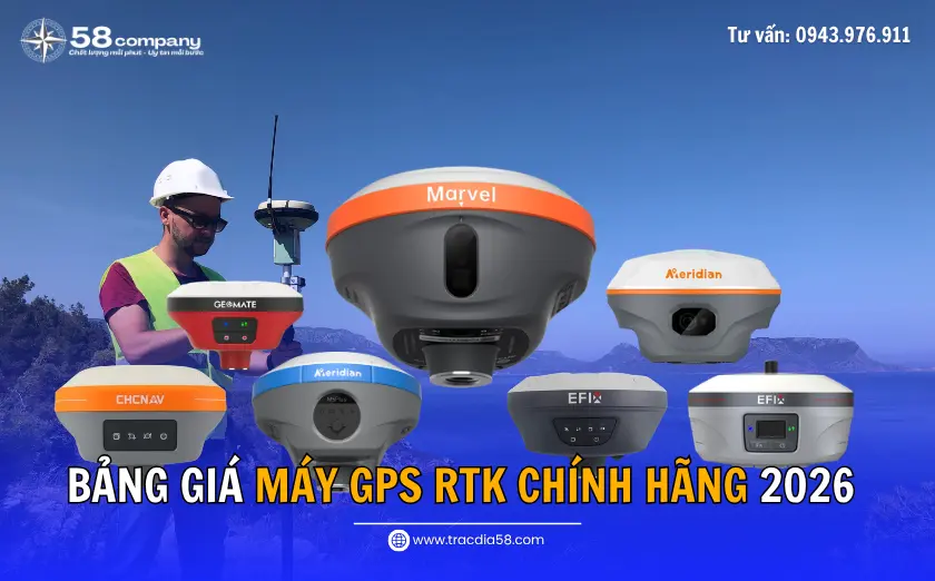 Giá máy gps rtk chính hãng 2026
