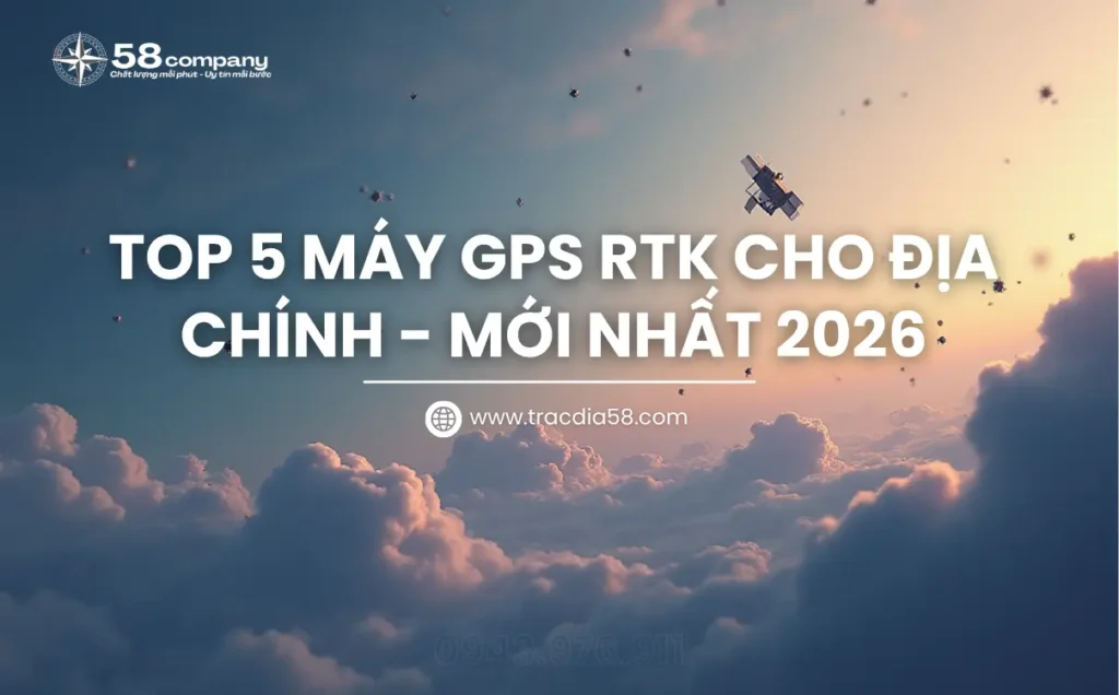 top 5 máy gps rtk cho địa chính